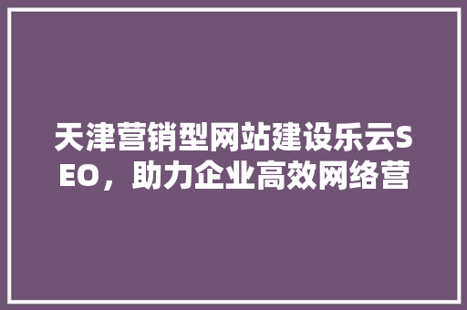 天津营销型网站建设乐云SEO，助力企业高效网络营销