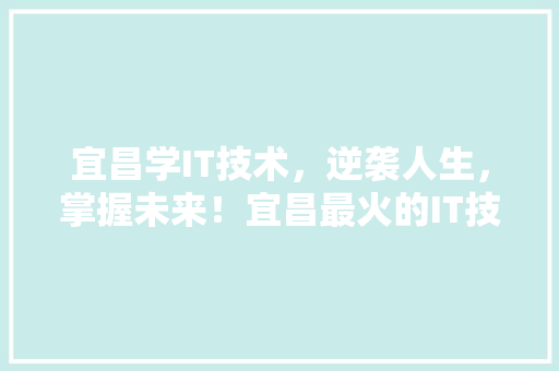 宜昌学IT技术，逆袭人生，掌握未来！宜昌最火的IT技术培训班！