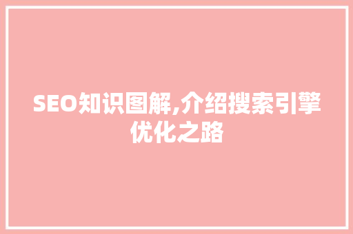 SEO知识图解,介绍搜索引擎优化之路